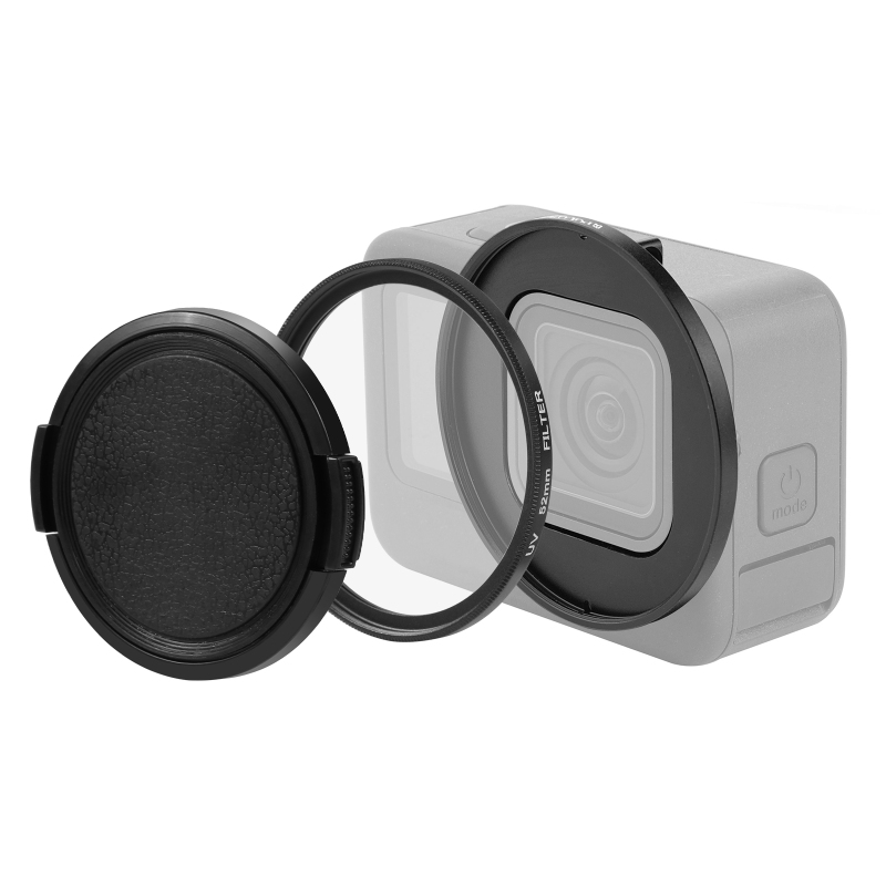 Gopro Action Camera Hero 11 Black - PULUZ 52mm UVレンズフィルター GoPro HERO12 11