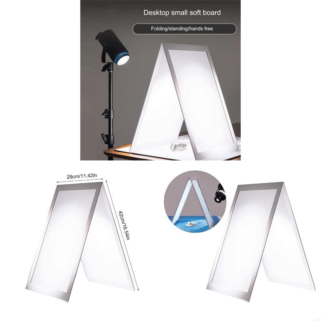 Photography Using Lighting - J1HD 折りたたみ反射板段ボールデスクソフト光拡散ボード製品撮影で自然光効果を達成するため