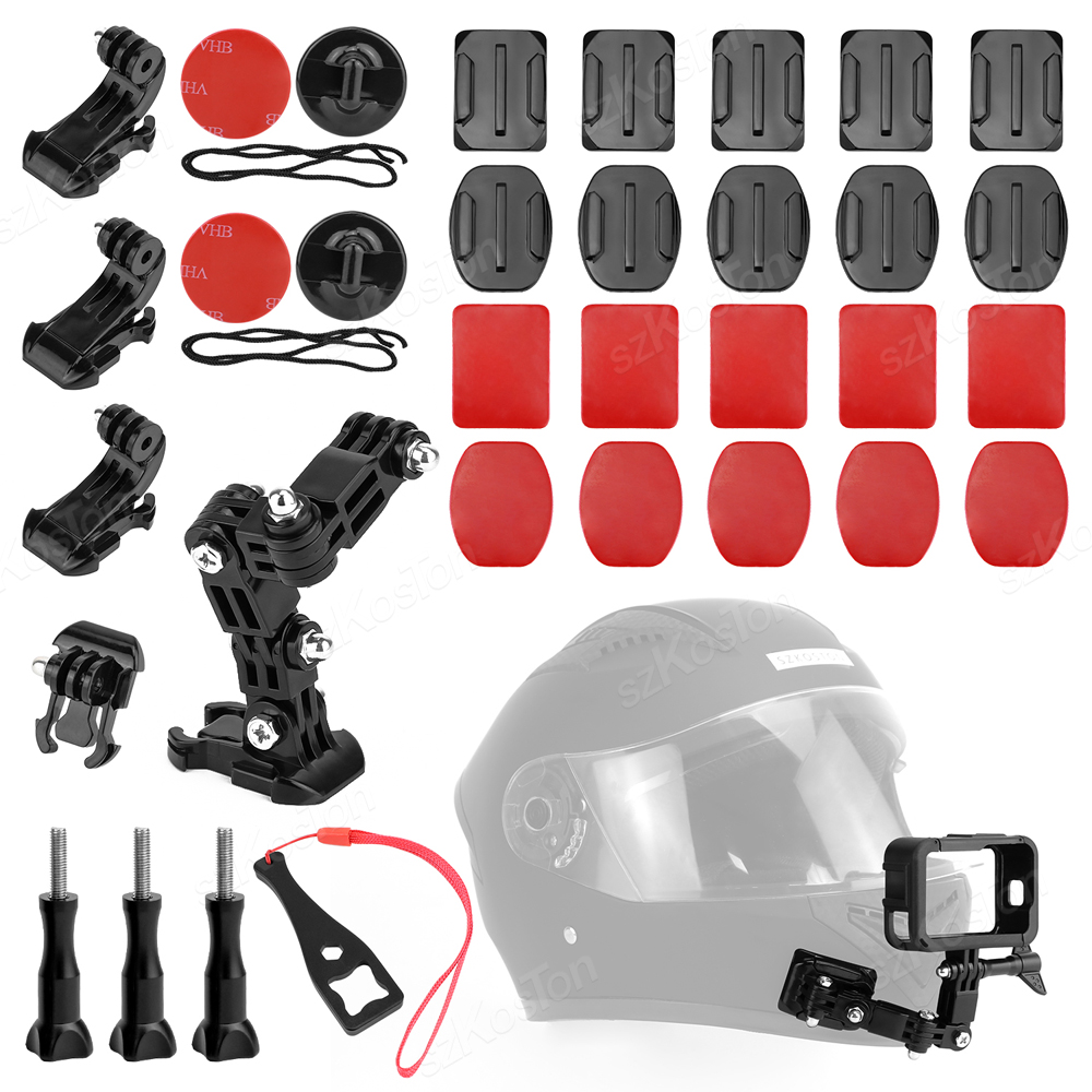 Gopro Action Camera Hero 11 Black - オートバイヘルメットあごマウントキット GoPro Hero 13 12 11