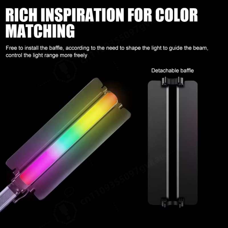 2700-7500K RGB ポータブルLEDビデオスタジオ - Photography Lighting For Portraits のレビューと価格
