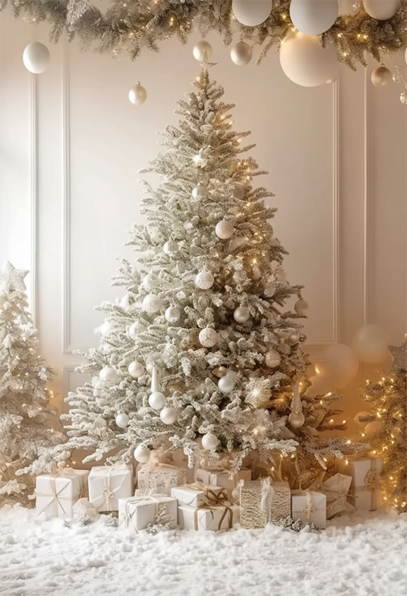 Mehofondクリスマスツリーライト写真の背景、家族、子供 - Photography Lighting White Background のレビューと価格