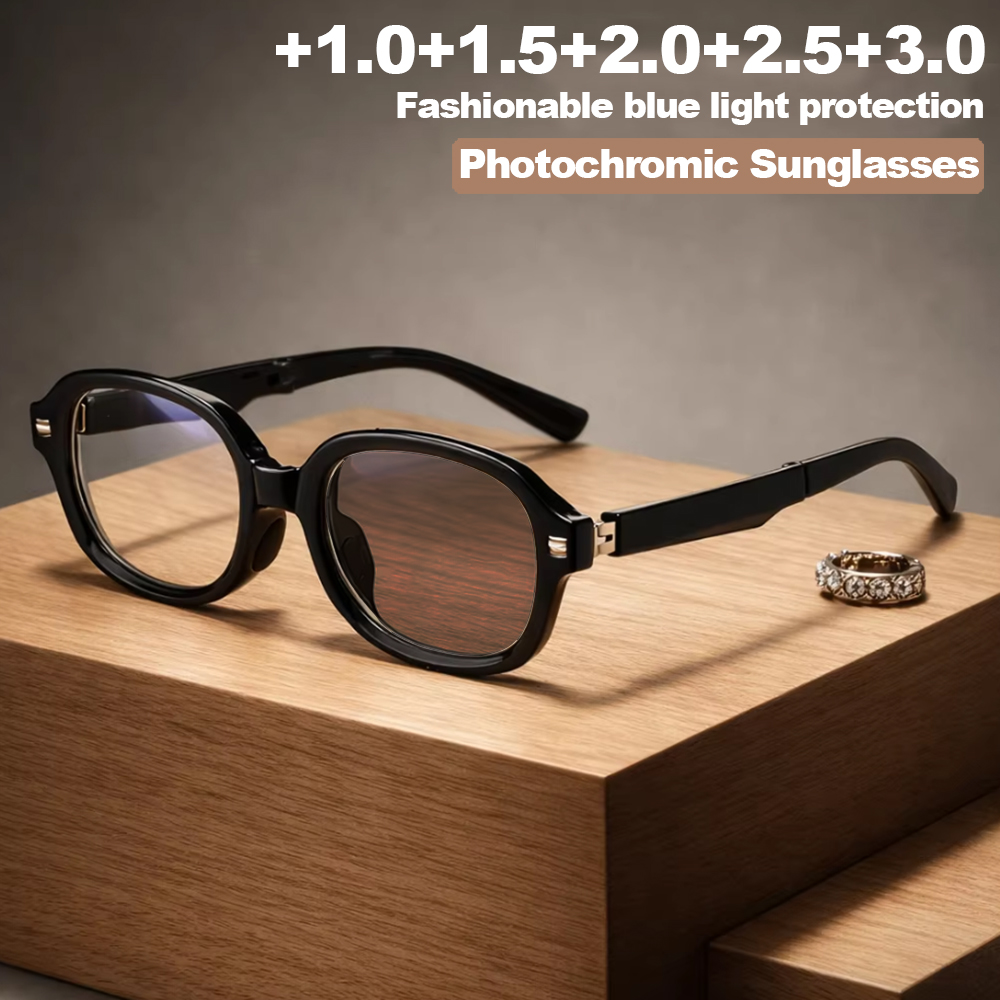 1pc スタイリッシュな楕円形フレーム老眼鏡超軽量ブルーライ - Photography Using Lighting のレビューと価格