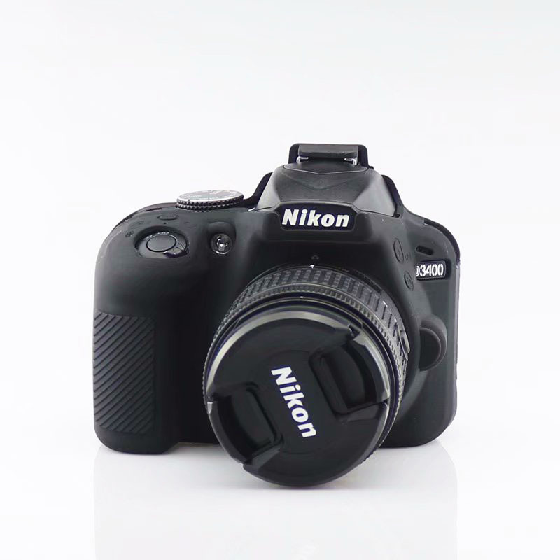 新しいソフトシリコーンゴムバッグニコン D5500 D560 - Nikon Camera D3500 のレビューと価格
