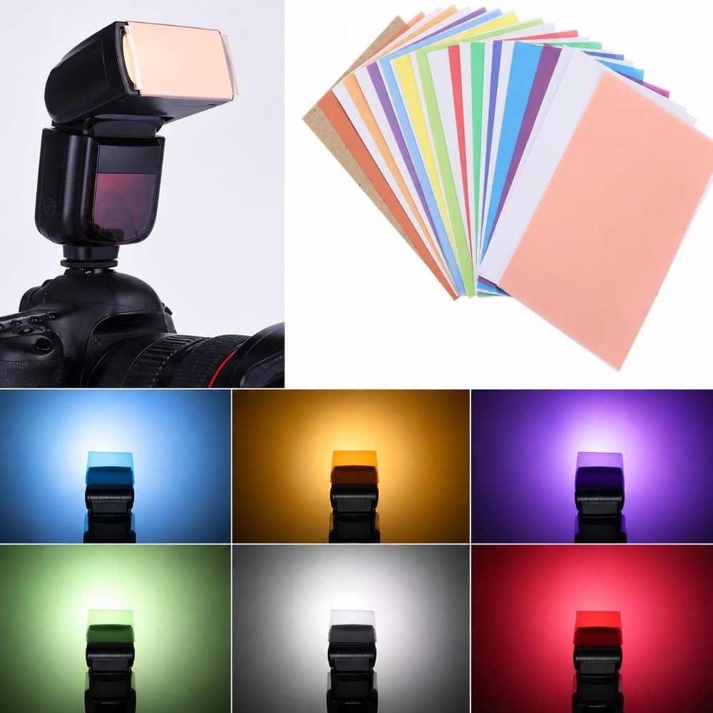 2セット 12色 カラーコレクションジェル PVC素材 透明 - Photography Lighting Design のレビューと価格