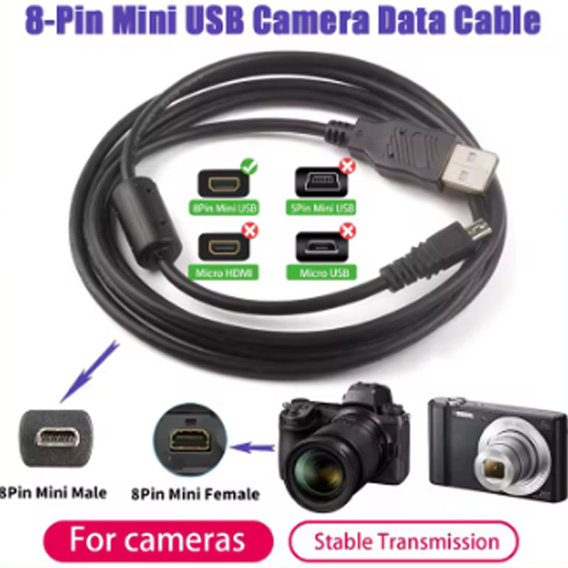 UC-E6 デジタルカメラ USB データケーブル ミニ 8 - Nikon Camera D3500 のレビューと価格