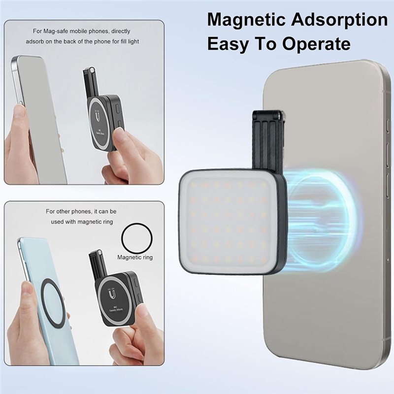【バリューマネー】携帯電話撮影用LEDフィルライト、マグネッ - Photography Lighting Design のレビューと価格