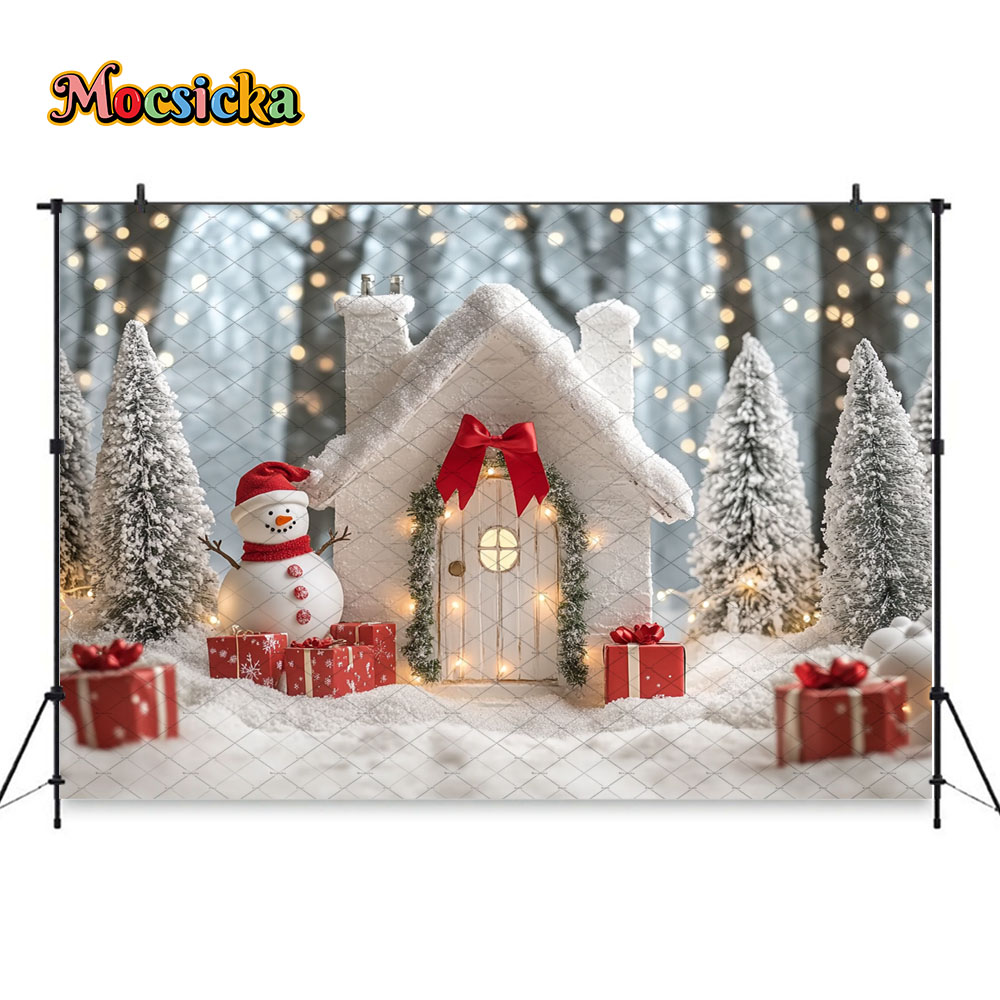 モシッカ ホワイト クリスマス ハウス 写真撮影用背景 クリ - Photography Lighting White Background のレビューと価格