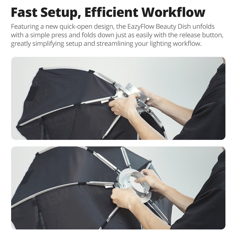 新しいGodox EazyFlowビューティーディッシュ 6 - Photography Lighting Design のレビューと価格