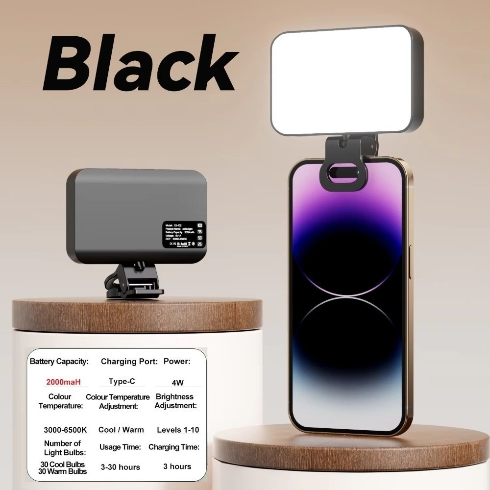 800/1000mAh LEDセルフィーライト 3モード U - Photography Using Lighting のレビューと価格