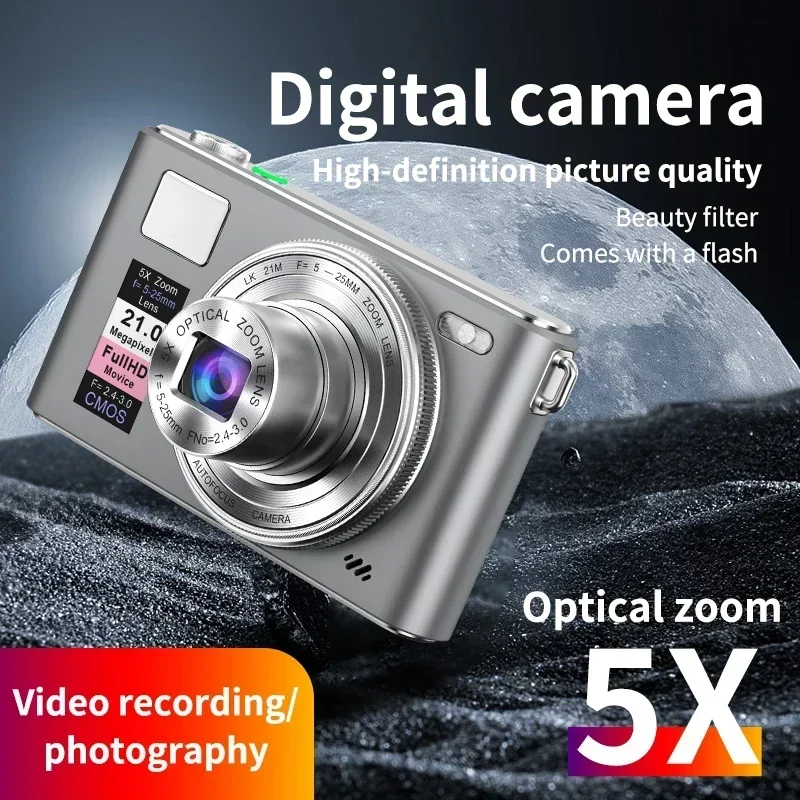 5K 64MP HDデジタルカメラ 5倍光学ズーム望遠レンズ - Photography Natural Lighting のレビューと価格
