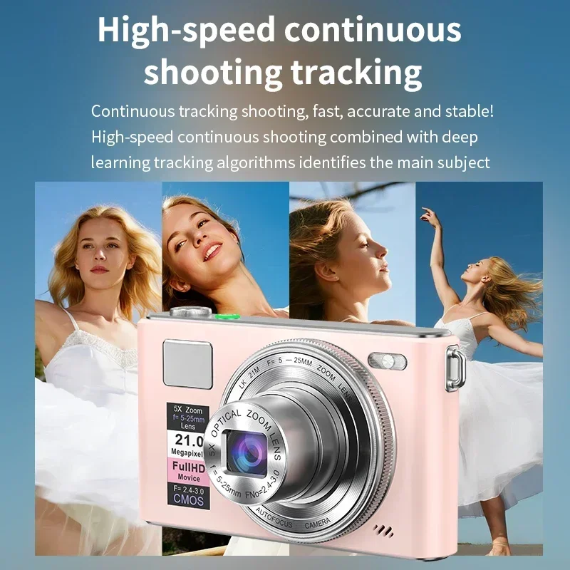 5K 64MP HDデジタルカメラ 5倍光学ズーム望遠レンズ - Photography Natural Lighting のレビューと価格
